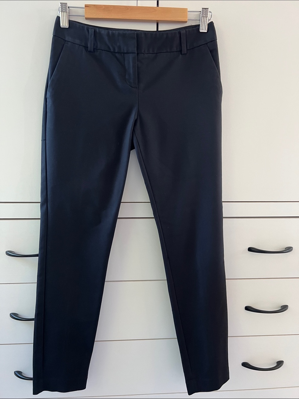 Express Women's Straight Leg Dress Pants in Black